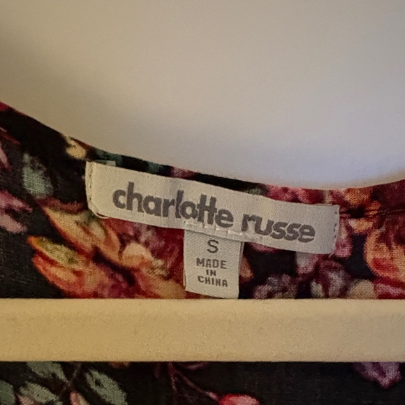 Charlotte Russe Vibrant Floral Dress - Picture 2 of 3